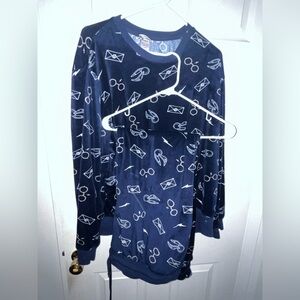 Warner Bros. Harry Potter Navy Blue Pajama Set